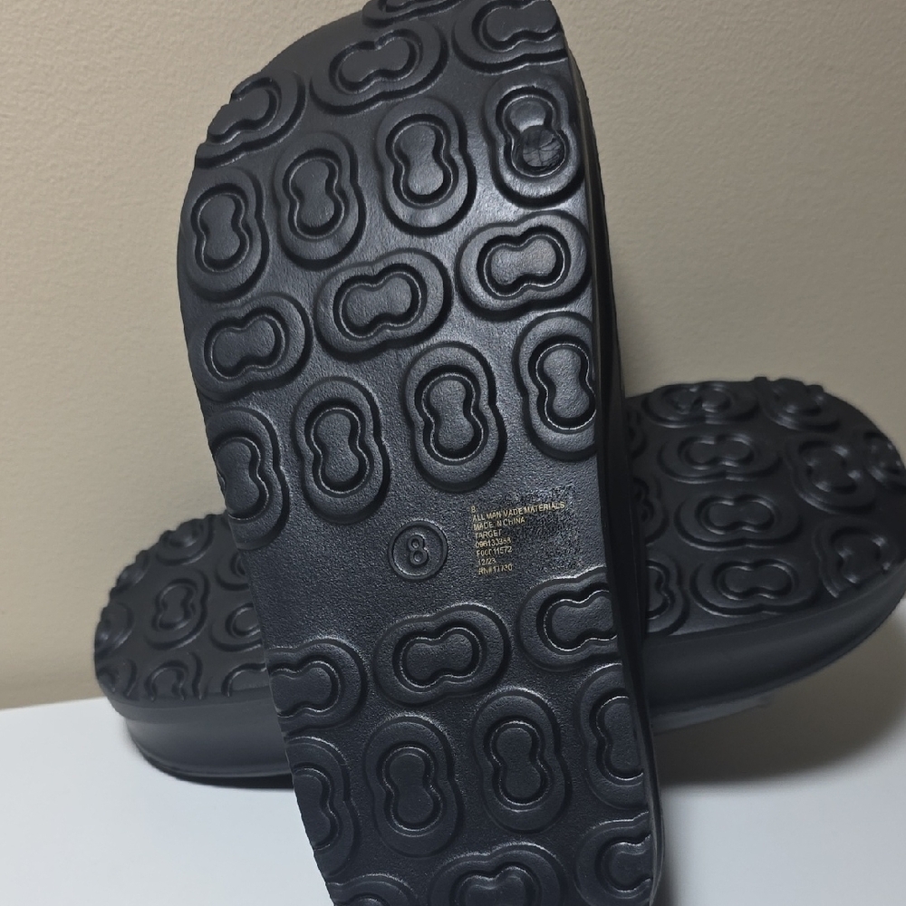 Wild Fable NWOT Black Platform Slide Sandals — Padded Slides - Picture 5 of 6